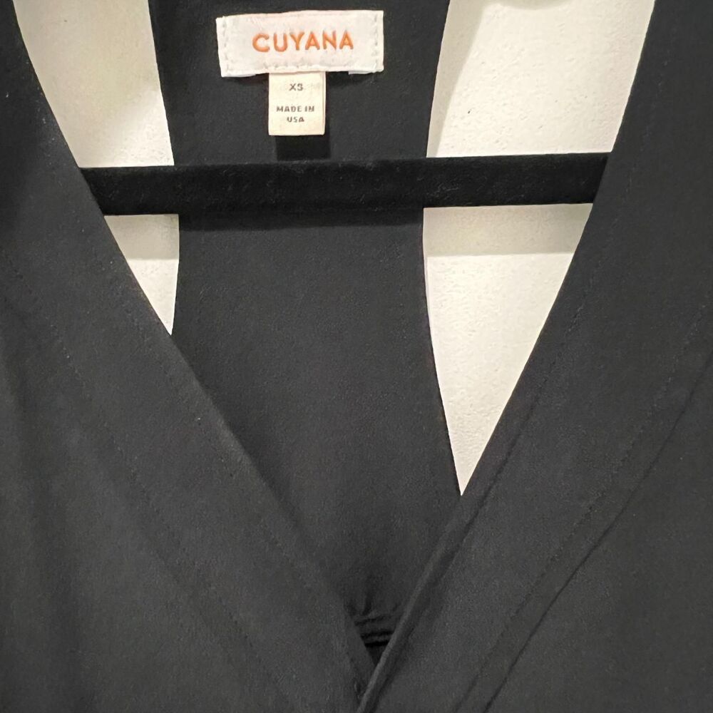 Cuyana Black Silk Maxi Dress - Picture 3 of 5